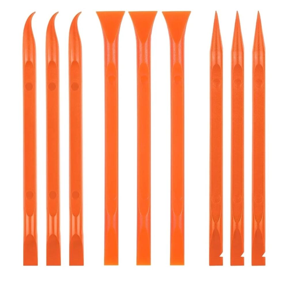 9 Pieces Plastic Scraper Tool Scratch Free Crevice Cleaning, tool‎ multipurpose